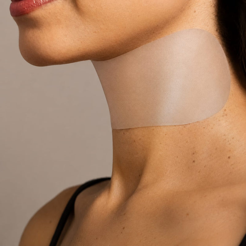 Parches para estiramiento del cuello